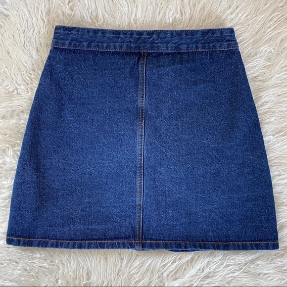 Miami floral embroidered button up boho skirt - Picture 7 of 10